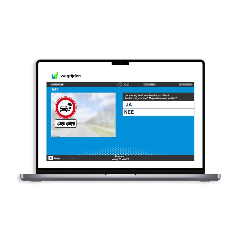 Vrachtwagen Examentraining 12,5 uur + Code 95
