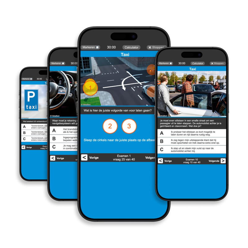 Taxi Examentraining 7 uur
