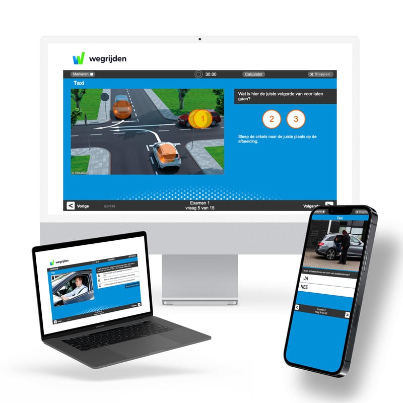 2,5 uur taxi examentraining
