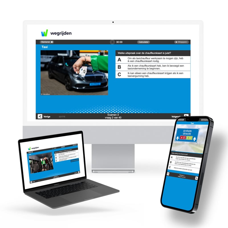 7 uur taxi examentraining