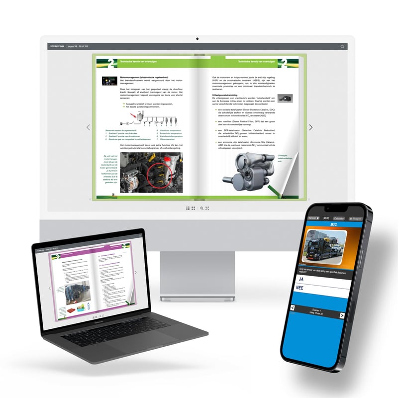 Vrachtwagen Online Small (met ‘Code 95’)
